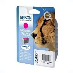 Cartucho tinta epson c13t07134012 magenta 7ml stylus d78 - 92 -  120 -  dx40x0 -  44x0 -  50x0 -  60x0 -  74x0 -  84x0 -  7000f -  guepardo