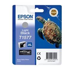 Cartucho tinta epson t157740 gris para epson photo r3000 - c13t15774010 -  tortuga