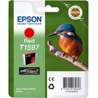 Cartucho tinta epson c13t15974010 rojo