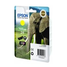 Cartucho tinta epson t242440 amarillo para epson xp - 750 c13t24244010 -  elefante