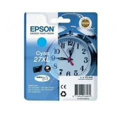 Cartucho tinta epson t271240 27xl cian wf - 3620 - 3460dtwf - dwf -  despertador