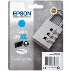 Cartucho tinta epson c13t35924010 cian xl durabrite ultra ink 35xl -  1900 paginas - candado