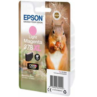 Cartucho tinta epson c13t37964010 singlepack light magenta 378xl claria photo hd ink ardilla