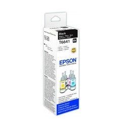 Cartucho ecotank epson 664 t664140 negro 70ml l355 - l555