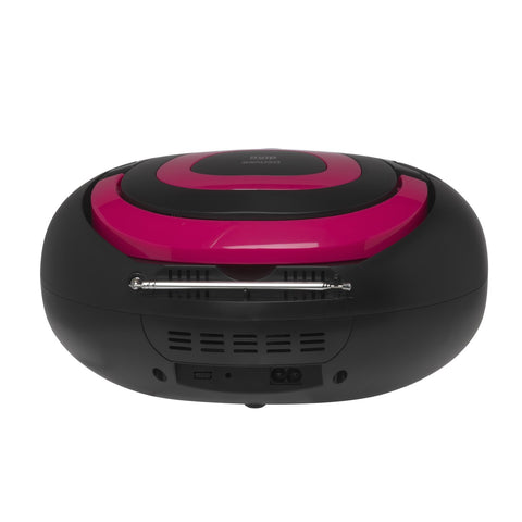 Radio denver tcl - 212 rosa -  reproductor cd -  usb -  bluetooth