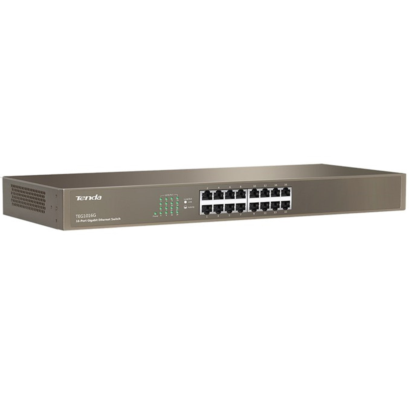 Switch tenda 16 puertos gigabit ethernet 8.0 10 - 100 - 1000