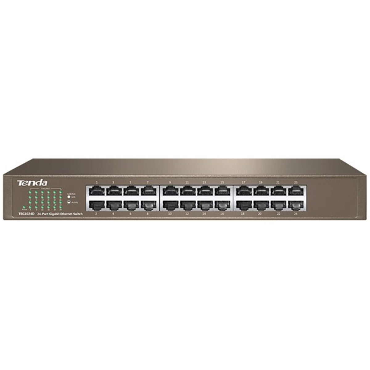 Switch 24 puertos gigabit ethernet 10 - 100 - 1000 tenda