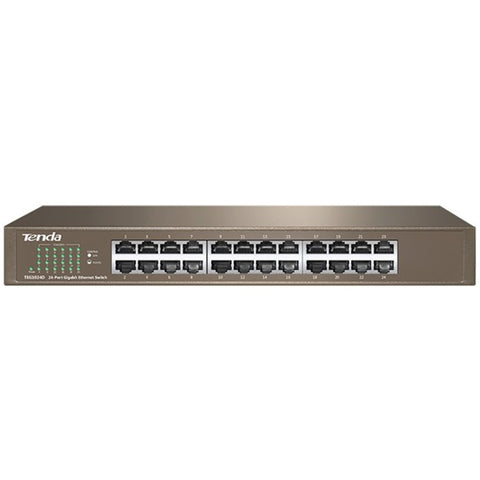 Switch 24 puertos gigabit ethernet 10 - 100 - 1000 tenda