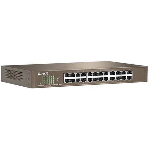 Switch 24 puertos gigabit ethernet 10 - 100 - 1000 tenda