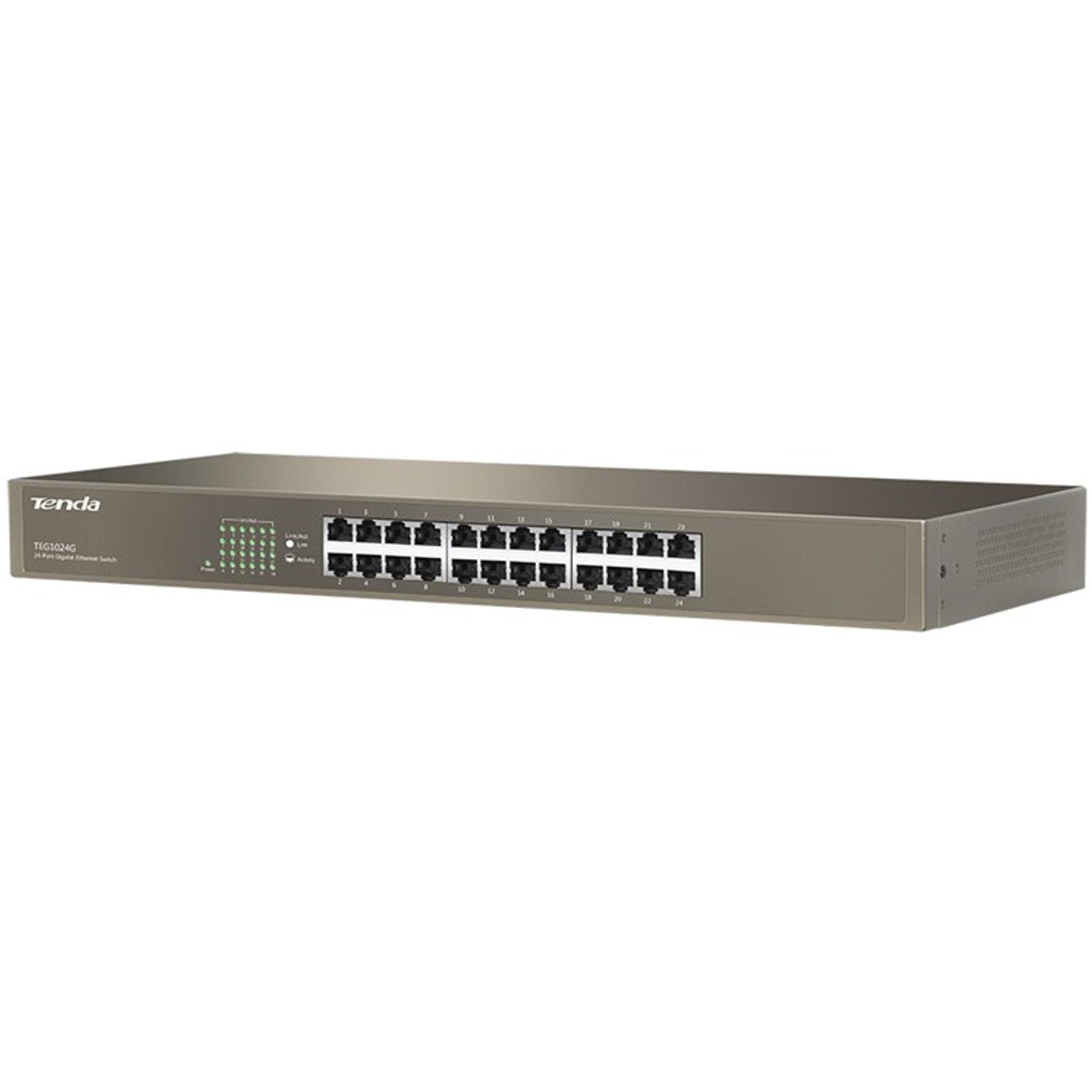 Switch 24 puertos gigabit ethernet 9.0 10 - 100 - 1000 tenda
