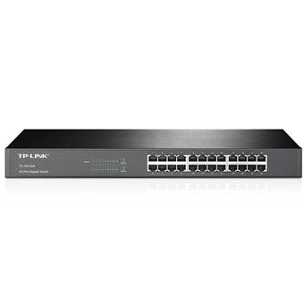 Switch 24 puertso 10 - 100 - 1000 rack 19pulgadas 1u tp - link