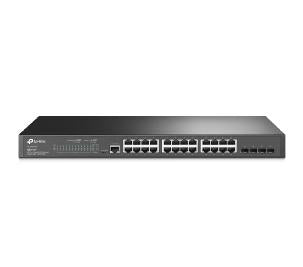 Switch 24 puertos 10 - 100 - 1000 + 4 sfp l2 tp - link