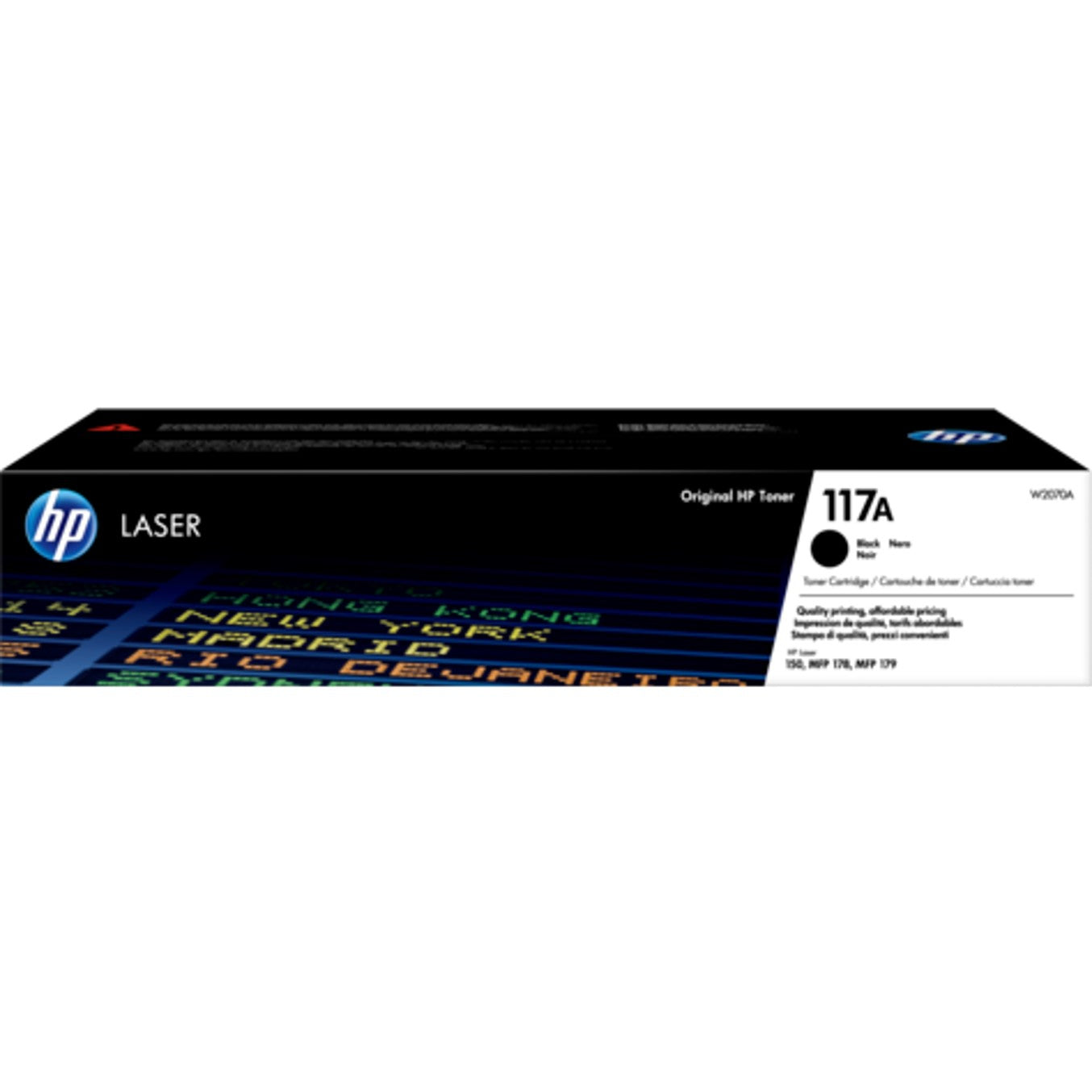 Toner hp 117a w2070a negro 1000 paginas