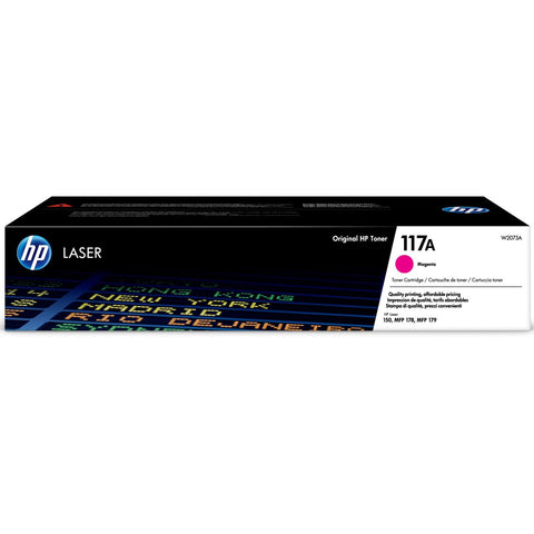 Toner hp 117a w2073a magenta 700 paginas