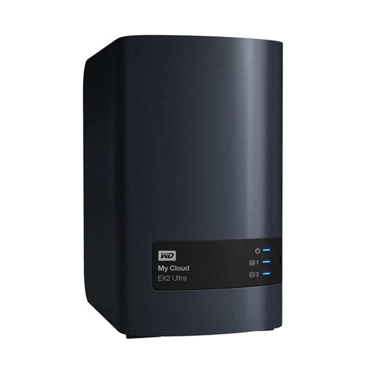 Servidor nas wd western digital my cloud ex2 ultra 1gb ram  4tb 2 bahias raid ethernet gigabit wdbvbz0040jch