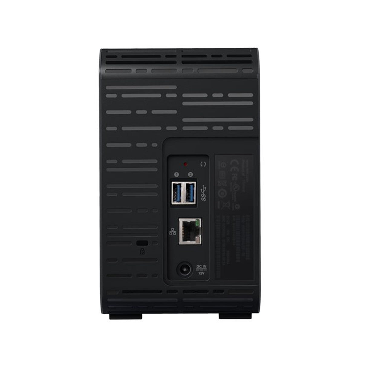 Servidor nas wd western digital my cloud ex2 ultra 1gb ram  4tb 2 bahias raid ethernet gigabit wdbvbz0040jch