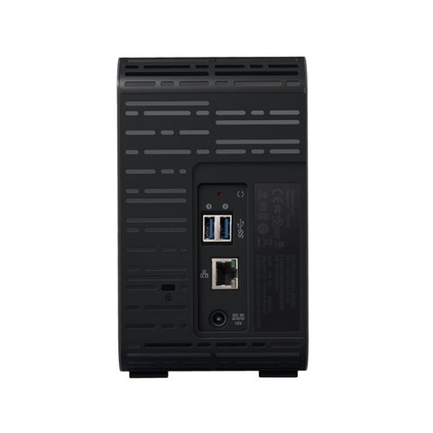 Servidor nas wd western digital my cloud ex2 ultra 1gb ram  4tb 2 bahias raid ethernet gigabit wdbvbz0040jch