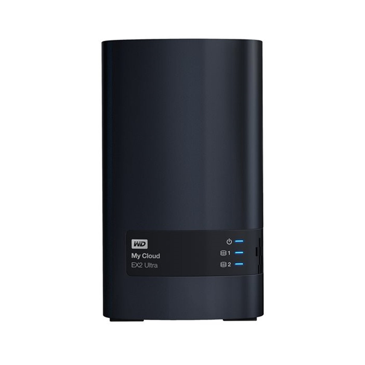 Servidor nas wd western digital my cloud ex2 ultra 1gb ram  4tb 2 bahias raid ethernet gigabit wdbvbz0040jch