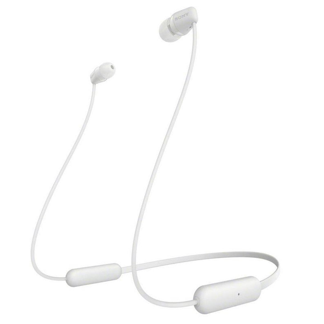 Auriculares sony wic200w - blancos - inalambricos - microfono