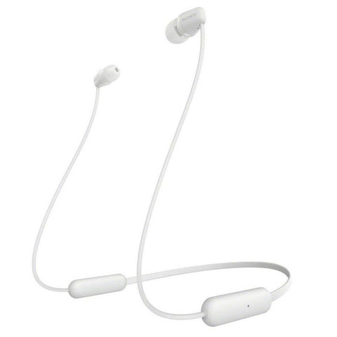 Auriculares sony wic200w - blancos - inalambricos - microfono