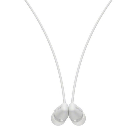 Auriculares sony wic200w - blancos - inalambricos - microfono