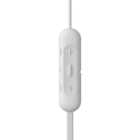 Auriculares sony wic200w - blancos - inalambricos - microfono