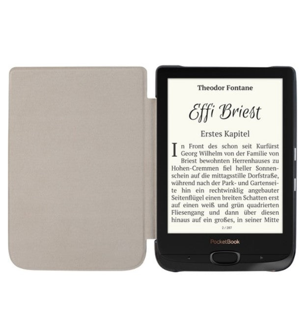 Pocketbook funda shell series negro